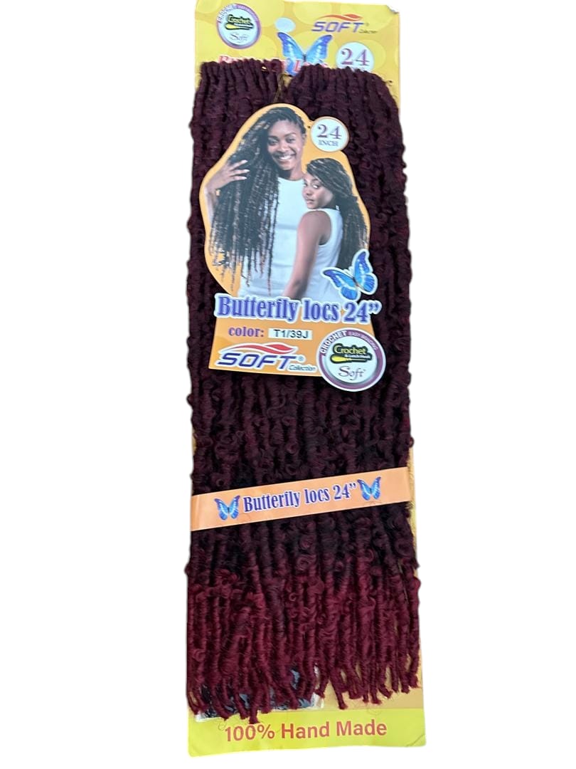 Butterfly locs 24