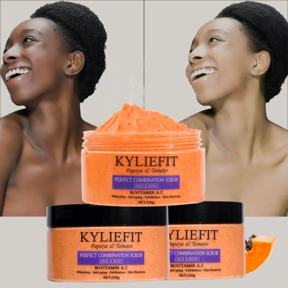 KYLIEFIT Papaya & Tomato scrub